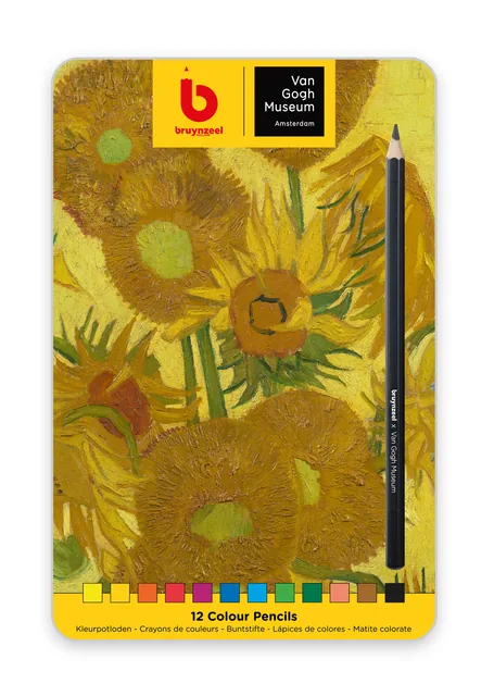 Kleurpotlood Bruynzeel Van Gogh blik 12st ass