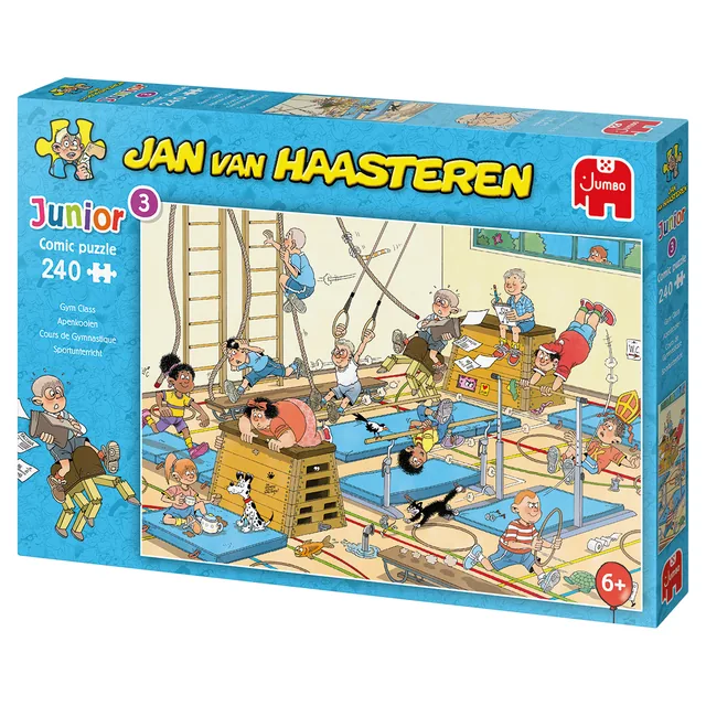 Puzzel JvH Junior Apenkooien 240 stukjes