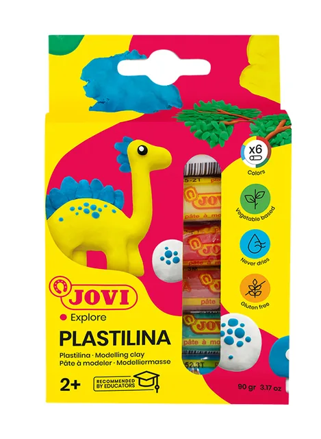 Boetseerklei Jovi 15gr standaard kleuren