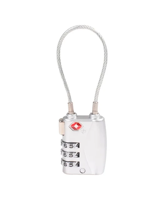 Hangslot Pavo met cijferslot en kabel