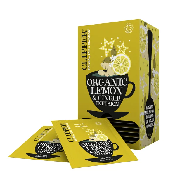 Thee Clipper infusion lemon and ginger bio