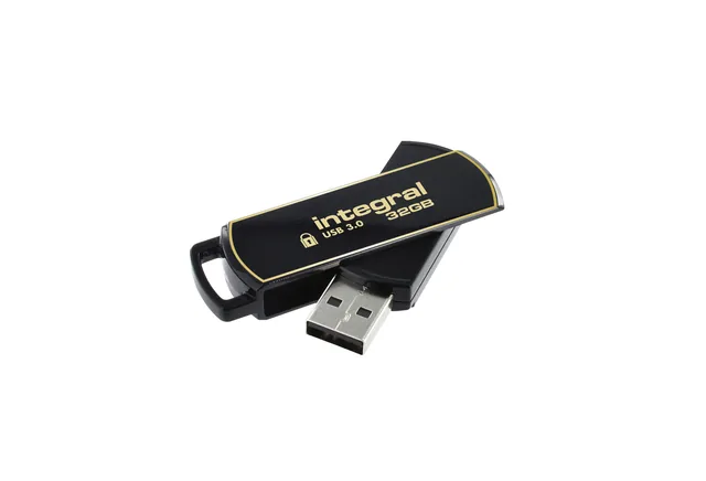 USB stick 3.0 Integral Secure 360 USB-A 32GB zw