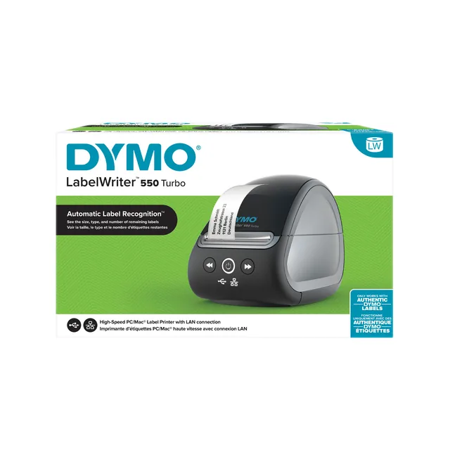 Labelprinter Dymo LabelWriter 550 Turbo desktop