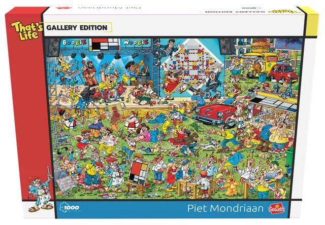 Puzzel Mondriaan 1000 st