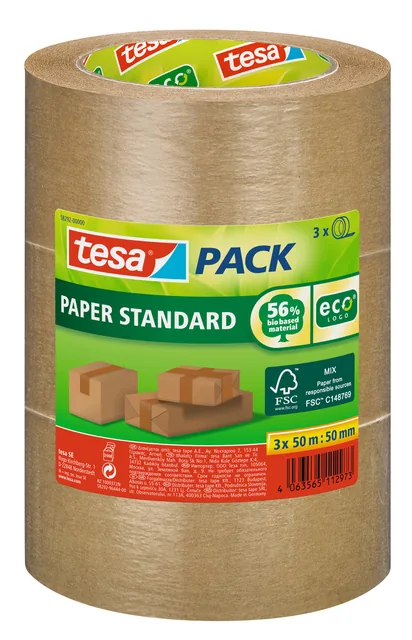 Verpakkingstape tesapack Standaard eco 50mm bundel