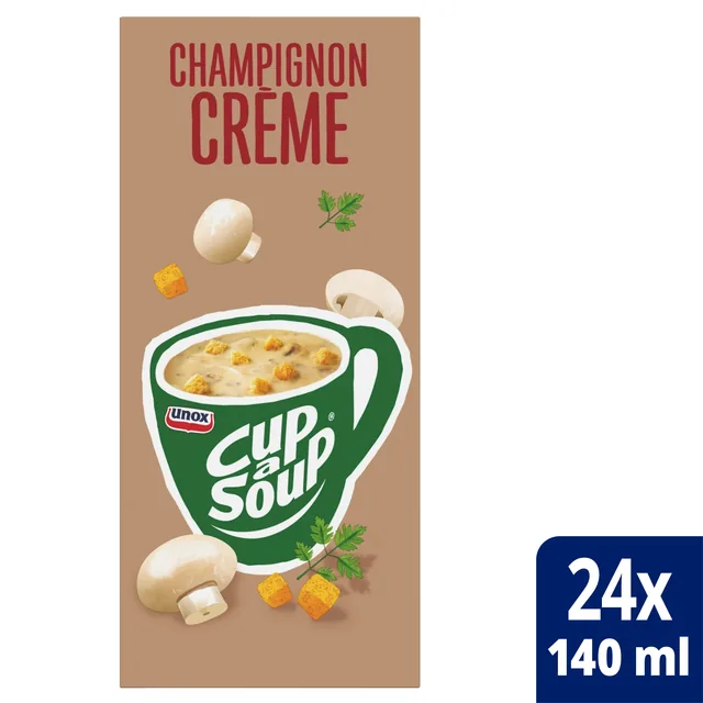 Cup-a-Soup Unox champignon creme 140ml