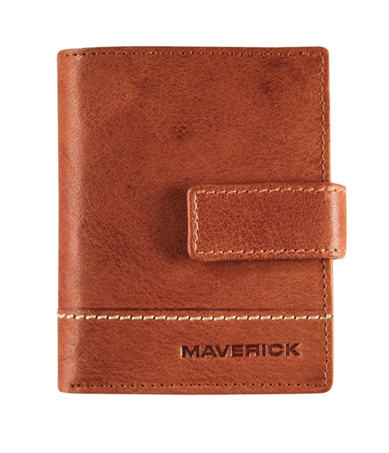 Kaarthouder Mav Rough Gear sup comp RFID cognac