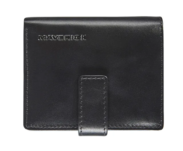 Kaarthouder Mav All Black compact RFID zwart