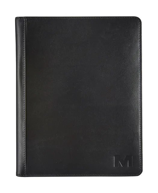 Schrijfmap Maverick Black A5 schrijfblok zwart