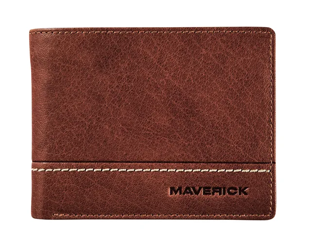 Portemonee Mav Rough Gear comp geldvk RFID bruin
