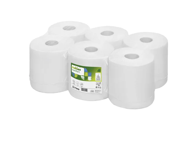 Poetspapier Satino CF1 Comfort 1laags 857 vel wit