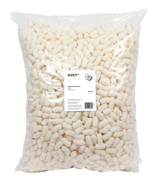 Opvulchips IEZZY 50L biologisch afbreekbaar