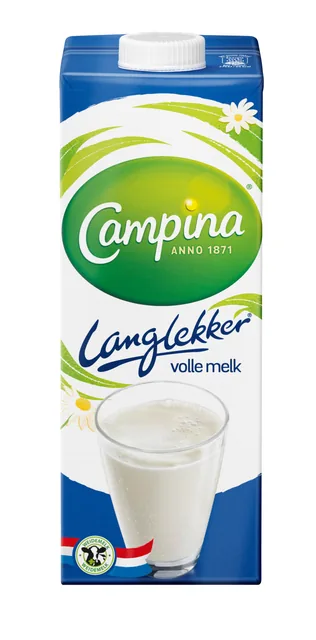 Campina LangLekker Volle Melk pak 1ltr