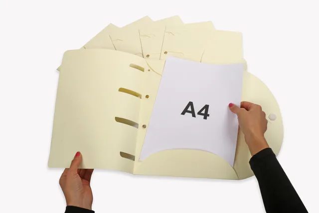 Smartfolder geperforeerde opbergmappen A4 be 6st