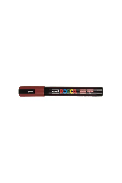 Paintmarker Uni POSCA PC5M M robijnrood
