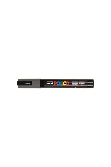 Paintmarker Uni POSCA PC5M M diepgrijs