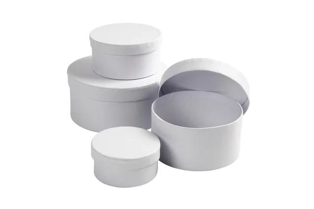 Doos Crea Com rond 8 10 12 14cm hoogte 4 5 6 7cm
