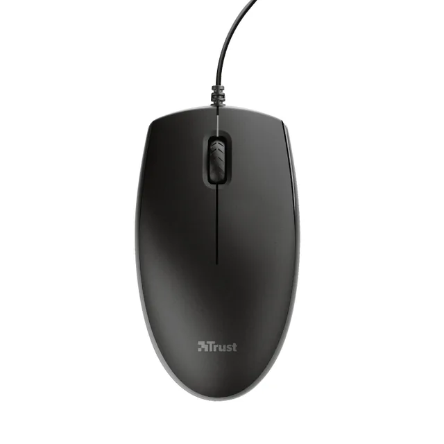 Toetsenbord Trust Primo + muis QWERTY zwart