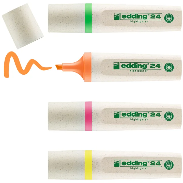 Markeerstift edding 24 Eco 2-5mm assorti