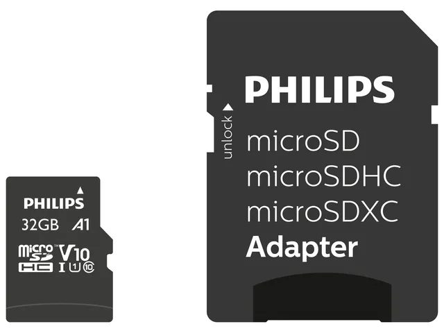 Geheugenkaart Philips Ultra Speed MicroSDHC 32GB