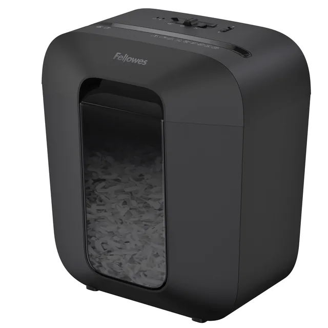 Papiervernietiger Fellowes LX25 4x37mm zwart