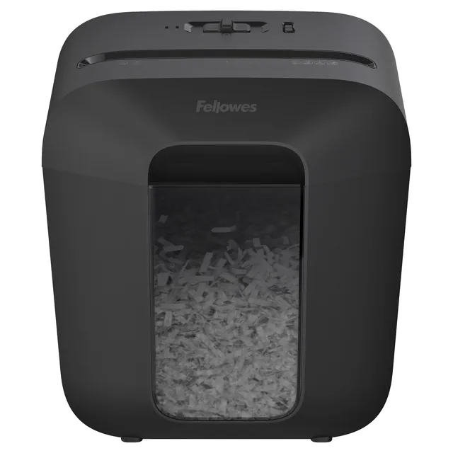 Papiervernietiger Fellowes LX25 4x37mm zwart