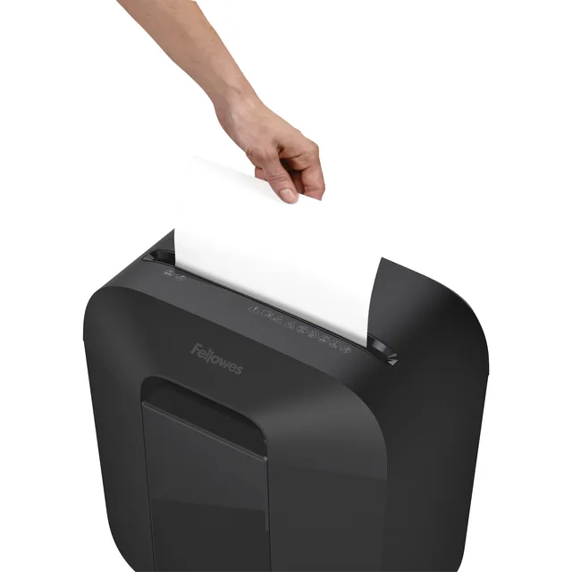 Papiervernietiger Fellowes LX25 4x37mm zwart