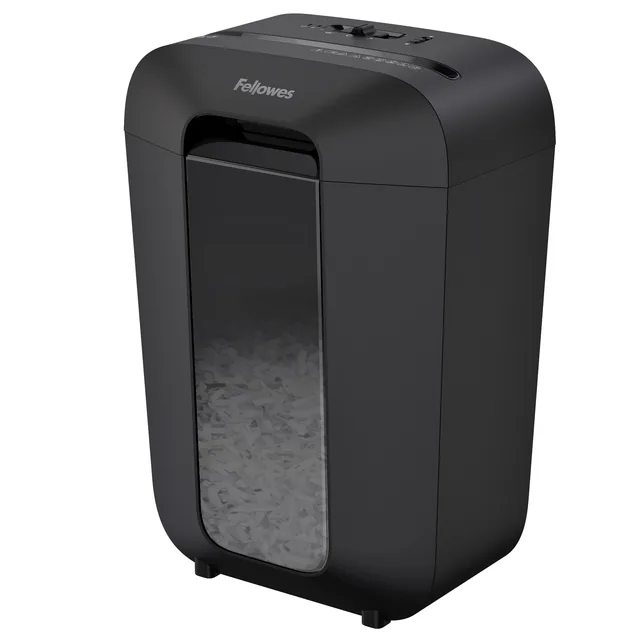 Papiervernietiger Fellowes LX70 4x40mm zwart