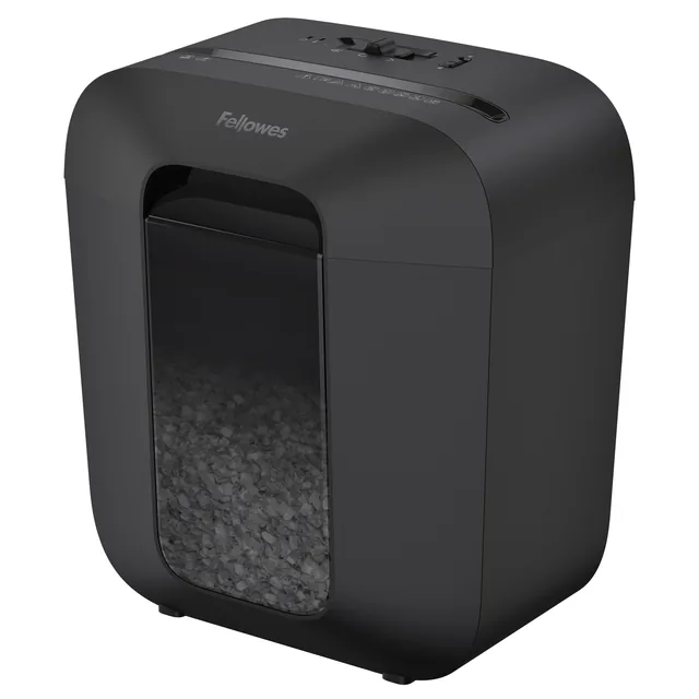 Papiervernietiger Fellowes LX25M 4x12mm zwart