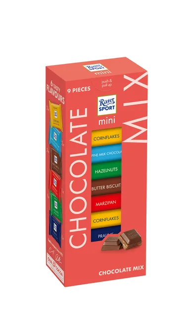 Ritter Sport mini Chocolate toren 9x16.67gr