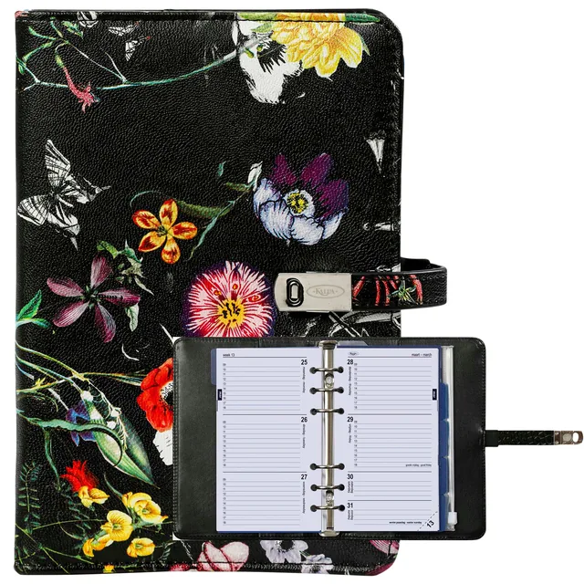 Organizer Kalpa Personal + agenda 26-27 bloem zw
