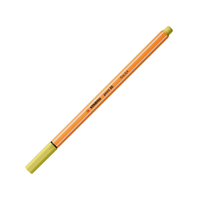 Fineliner STABILO point 88/67 F mosterd