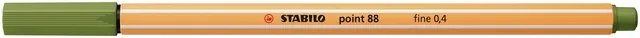 Fineliner STABILO point 88/35 F mosgroen