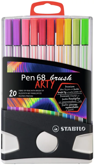 Brushstift STABILO Pen 68/20 Arty 20st assorti
