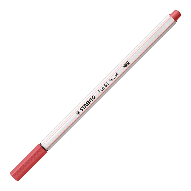 Brushstift STABILO Pen 68/47 roestig rood