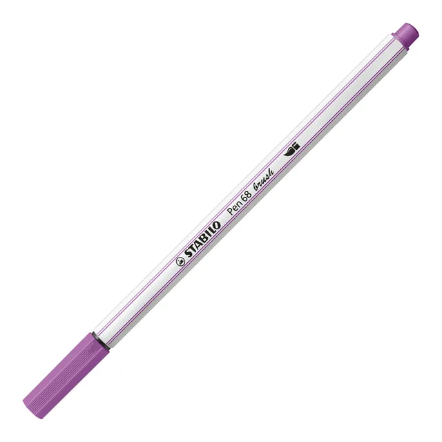 Brushstift STABILO Pen 68/60 pruimenpaars