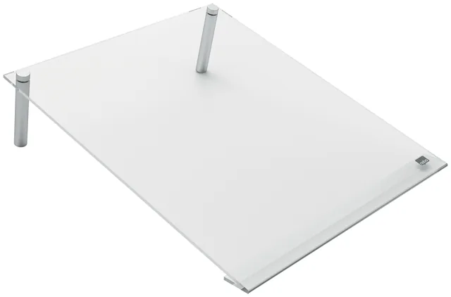 Notitiebord Nobo transparant acryl schuin A4