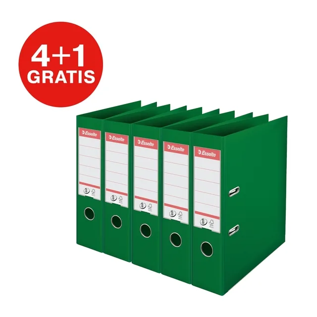 Ordner Esselte Vivida No.1 multipack 75mm A4 5 gn