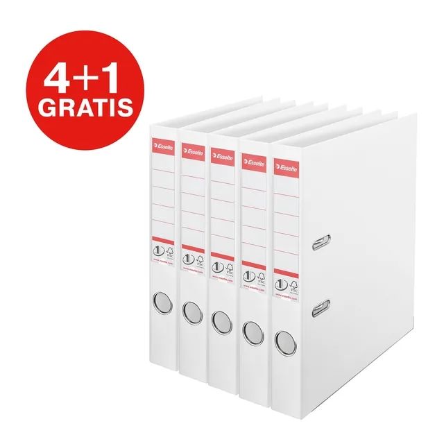 Ordner Esselte No 1 Power PP 50mm wit 5st