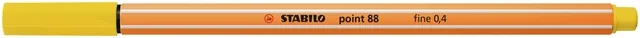 Fineliner STABILO point 88/24 F citroengeel