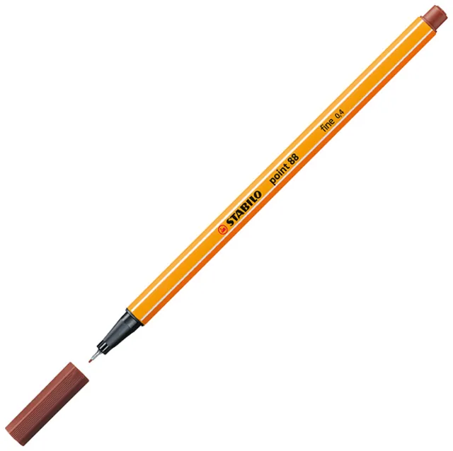 Fineliner STABILO point 88/75 F sienna