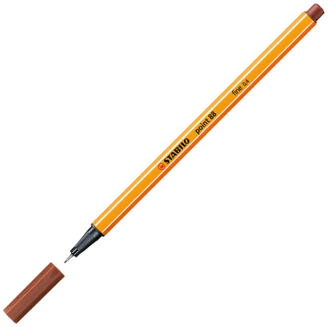 Fineliner STABILO point 88/38 F krijtrood