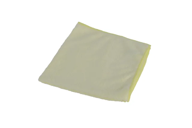 Microvezeldoek basic 38x38cm geel