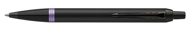Balpen Parker IM paars ring M zwart