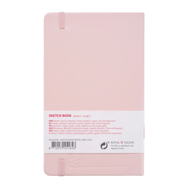 Schetsboek Talens Art Creation 130x210mm roze