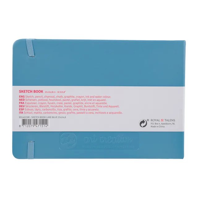 Schetsboek Talens Art Creation 210x150mm blauw