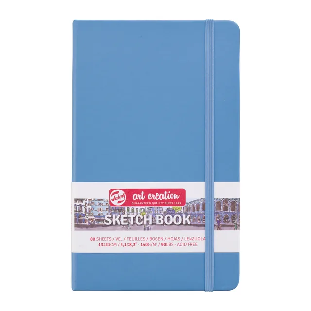 Schetsboek Talens Art Creation 130x210mm blauw