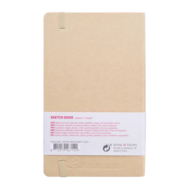 Schetsboek Talens Art Creation 130x210mm kraft