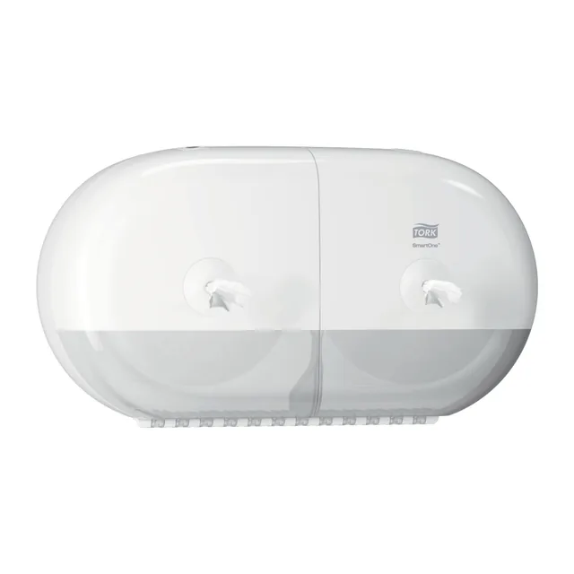 Toiletpapierdispenser Tork T9 SmartOne duo wit