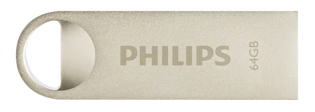 USB stick 2.0 Philips Moon USB-A 64GB zilver